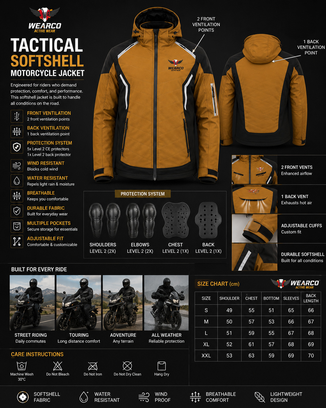 Tactical Softshell MC Jacket - Image 8